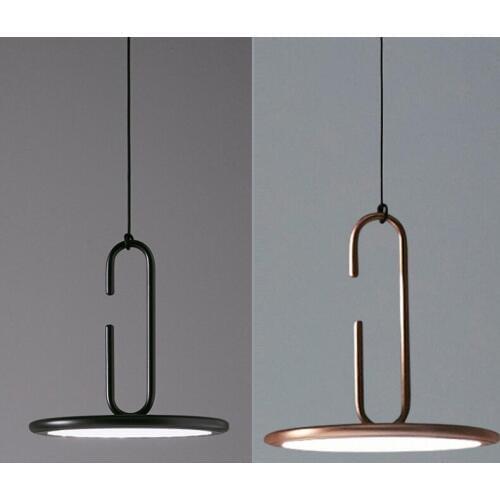 Postmodern Creative LED Bar Chandelier Dining Table Acrylic Single Head Chandelier Living Room Lamp Decorative Glossy LED Lights