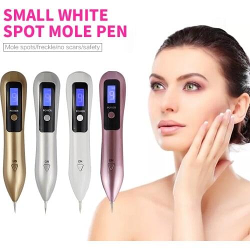 Laser Plasma Pen Freckle Remover Machine LCD Mole Removal Dark Spot Remover Skin Wart Tag Tattoo Remaval Tool Beauty Salon