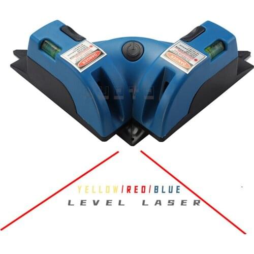 Hot Selling Right Angle 90 Degree Square Laser Level High Quality Level Tool Projection Laser Measurement Tool Level Laser Tools