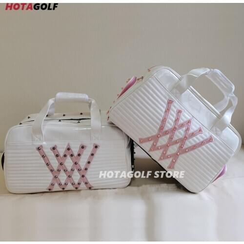 Womens New Fashion Golf Clothing Bag mens Clothes Bag Gray ANEW Golf Shoes Bag