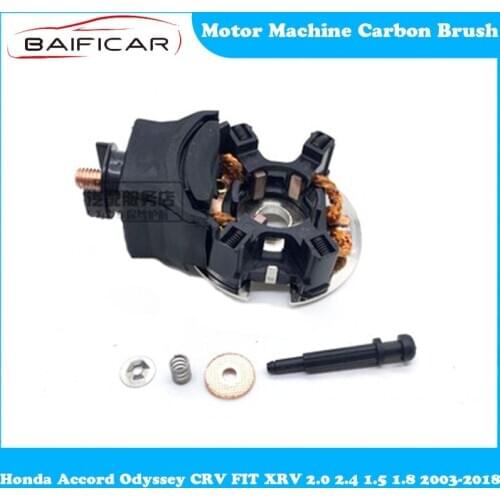Baificar Brand New Genuine Motor Machine Carbon Brush for Honda Accord Odyssey CRV FIT XRV 2.0 2.4 1.5 1.8 2003-2018