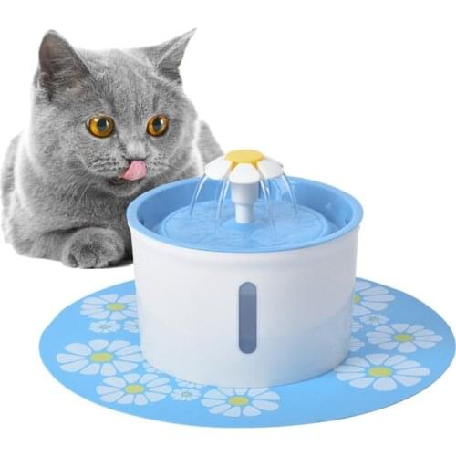 Dog Drinking Fountain Pet Cat Water Fountain 1.6L Automatic Ultra Quiet USB Drinker Feeder Bowl Pet Drinking Fountain Dispenser