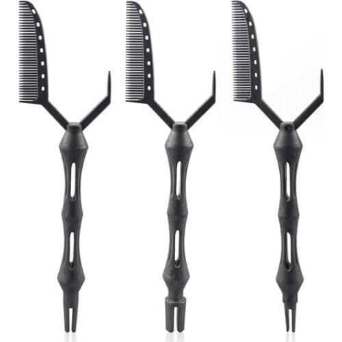 Perfessional Hair Perm Comb Hair Styling Perm Tools Barber Shop Hairdressing Curling Iron Hairdresser Positioning Perm Comb