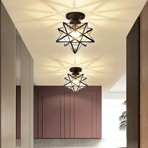 Nordic Star Home Entrance Cloakroom LED Ceiling Light Corridor Aisle Modern Balcony Factory Outlet