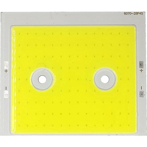 70*60mm COB LED Light Board 12V 20W Panel Lamp for Car Lighting External Lights Indoot Bulb DC12V LED Matrix DIY Warm Cold White