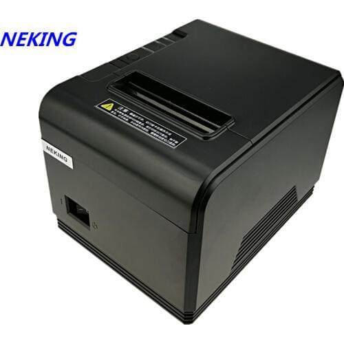 High quality pos printer 80mm thermal bill receipt printer automatic cutting machine printer printing speed Fast 200mm/s