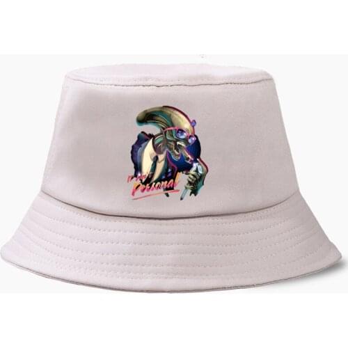 Funny Harajuku Alien Panama Bucket Hat Woman Man Beach It Ain't Personal Sunscreen Cap Fisherman Outdoor Fishing Hunting Hats