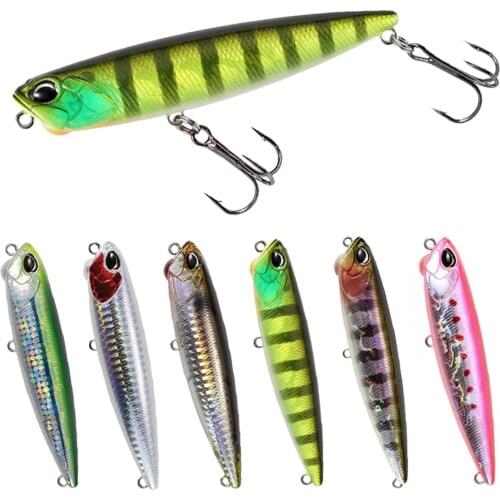1PCS 100MM 14.3G Popper Fishing Lure Wobblers Floating Japan Artificial Hard Bait Quality SwimBaits Winter Sea Fishing Tackle
