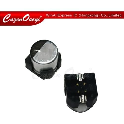 10pcs/lot SMD electrolytic capacitors 47U/25V 6 * 5