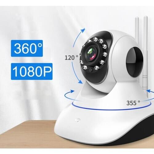 1080P Wifi Wireless IP Security Camera Home Surveillance Two-way Audio CCTV 3MP 2MP Baby Monitor Pets P2P Cloud