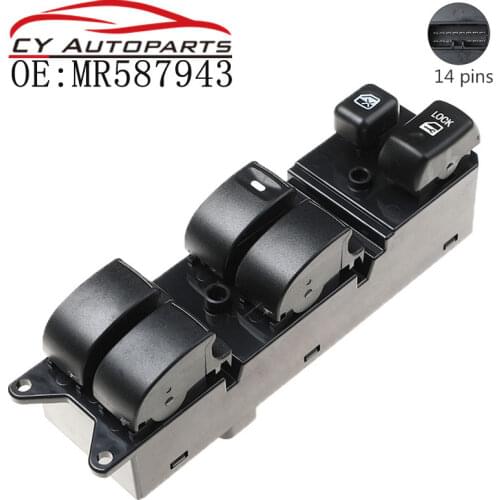 14 Pin Power Window Switch For Mitsubishi Galant Endeavor Lancer Montero MR587943 WSMT010