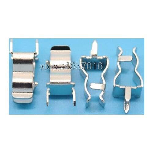 500pcs/lot 5x20 mm Fuse Clip 5*20 Fuse Holder,Copper with Nickle Plated Fuse Base