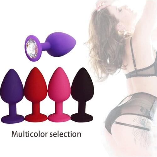 Anal Plug Butt Sex Toys for Women Men Soft Silicone Prostate Massager Erotic Bullet Vibrator Anal Toys Adult Product For Couples