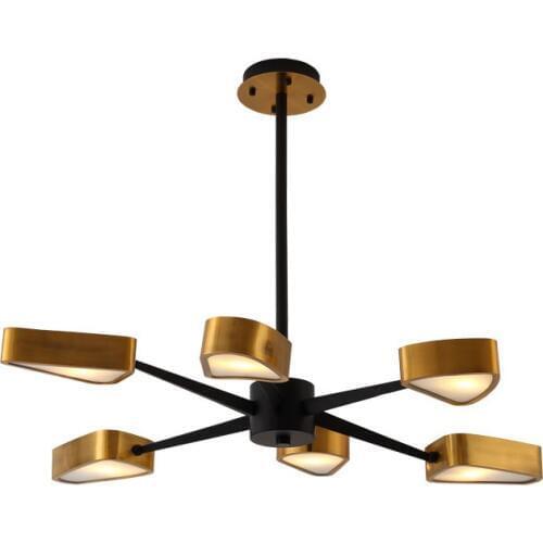 BDBQBL 6/8/10 Heads Pendant Lights Nordic Originality Pendant Lamp 90V-260V Cord Droplight Coffee Villa Natural Hanglamp