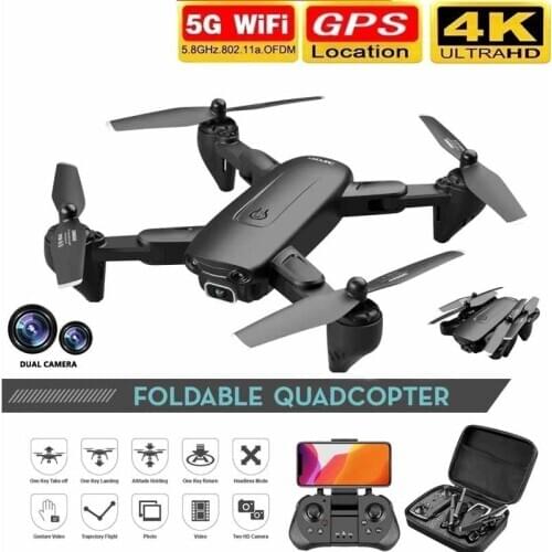 ZLRC F6 GPS Drone With Camera 5G RC Quadcopter Drones HD 4K WIFI FPV Foldable Off-Point Flying Photos Video Dron Helicopter Toy