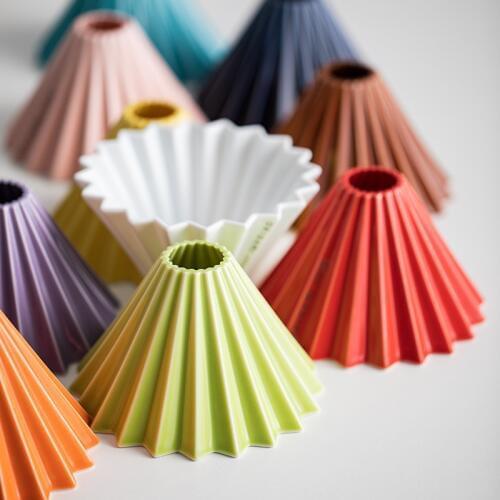 New Arrival Espresso Coffee Filter Cup Ceramic Pour Over Coffee Maker with Stand V60 Funnel Dripper Coffee Accessories