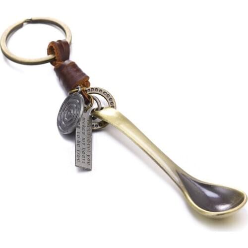 JUWANG 2020 New Fashion Key Chains Key Hooks Jewelry Accessories Handmade DIY Alloy Keychain Key Rings For Bags Key Decoration