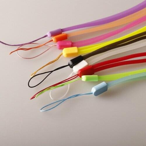 Mobile Cell Phone Key Random Color 10pcs Luminous USB Cords Strap Mobile Phone Straps Lanyard