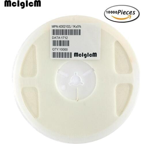 MCIGICM 10000pcs SMD exclusion 0402 8P4R 2*4P Network Resistor array 0 ohm ~ 910 ohm , 1K ohm ~ 910K ohm