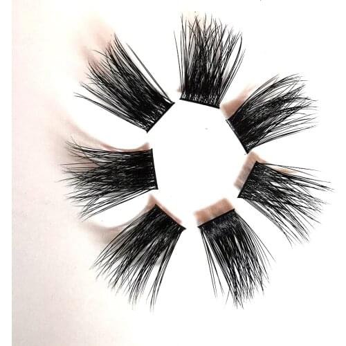 New WISP Natural Segment Eyelashes DIY Individual Lash Exntensions Look lashes Easy To Makeup Faux Mink False Eye Lash