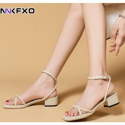 NNK FXO Women's Shoes With A Strap