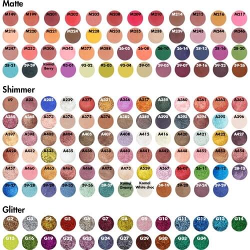 Wholesale Single Eyeshadow Matte Shimmer Glitter Pigment Waterproof Lasting Eye Shadow Makeup Beauty Make Up Cosmetic Pallete