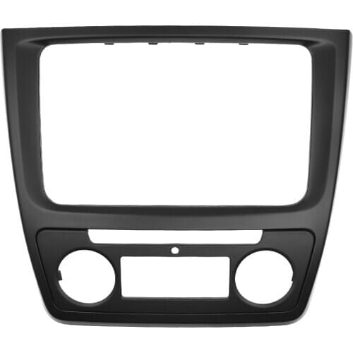 Car refitting DVD frame DVD panel Dash Kit Fascia Radio Frame Audio fascia for Skoda yeti Auto AC