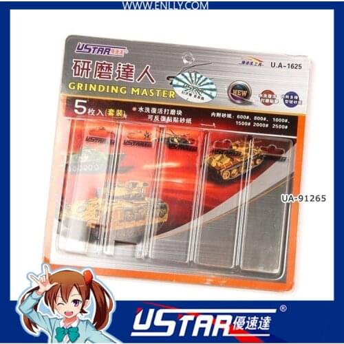 Ustar 91625 Polishing Retack Stick (5pcs) For Scale Model Modeler Craft Tools Modelling Hobby Accessory