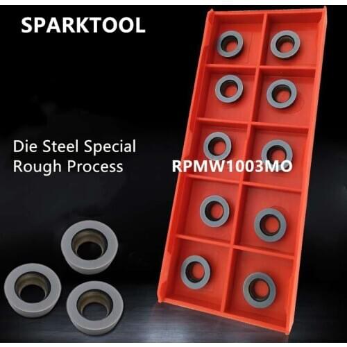 RPMW1003MO Turning Tool Carbide Tip Milling Machine Lathe Milling CNC Cutter APMT1135PDER-H2 Milling Cutter Aluminum Processing