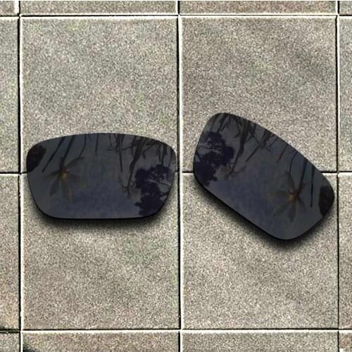 Stealth Black Polarized Sunglasses Replacement Lens for-Spy Optic Dirk Frame 100% UV Protection Good Fitness