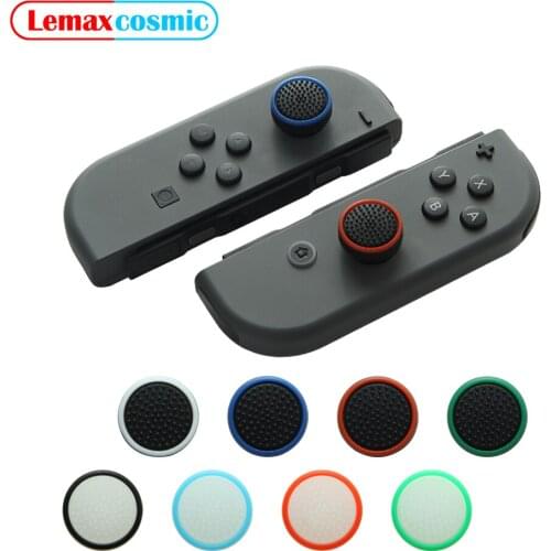 Glow Luminous Silicone Joystick Cap Controller Thumb Stick Case For Nintendo Switch Lite Joy-Con Joycon NS Light Grip Gel Guard
