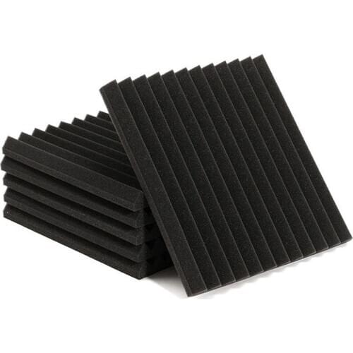 Wedge Acoustic Foam With Adhesive Tape 8 Pcs Soundproof Panels,Silencing Sponge