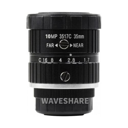 Waveshare 35mm Telephoto Lens for Raspberry Pi High Quality Camera