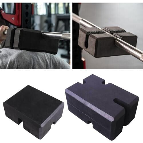 Bench Press Block Fitness Workout Bar Foam Pad Triceps Improving Adjuster