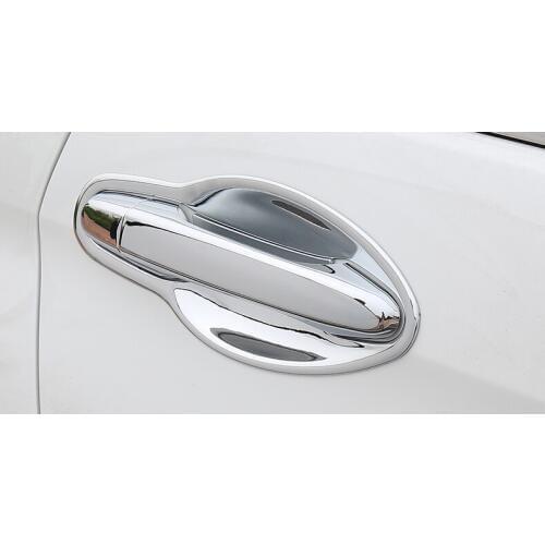 Exterior For Honda CRV 2013 -2015 2016 ABS Chrome Side Door Handle Cover Trims With / without Smart Key Hole