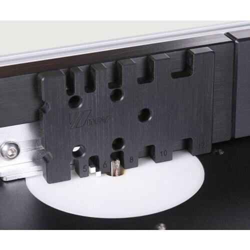 High Precision Tenon Caliper Metric Imperial Card Gauge Woodworking Router Saw Table Machine Measuring Tool Ruler