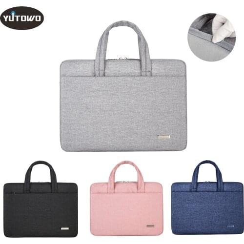 Women Laptop Bag Notebook Case Carrying Briefcase for Macbook Air 11 12 13.3 14 15.6 inch men Handbags shoulder sleeve Bag