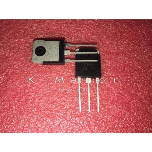 10Pairs 2SA1491 A1491 + 2SC3855 C3855 TO-3P Silicon NPN + PNP Audio amPlifier transistor