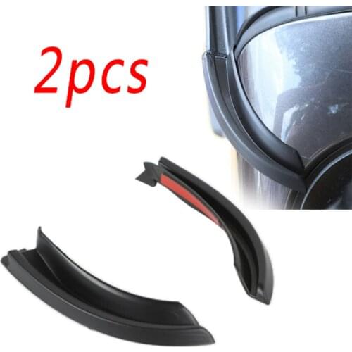 For Jeep Wrangler JL 2018 2019 2020 Rain Gutter Extension Windshield 2PCS Car Auto Water Quality