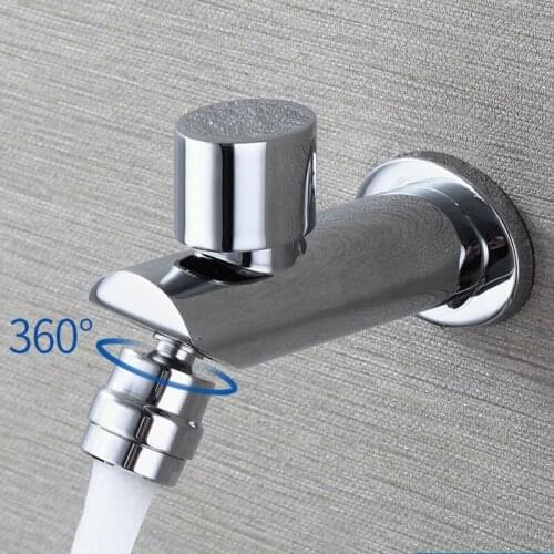 360 Rotating Single Handle Bathroom Basin Faucets Cold Mixer Basin Sink Tap Black Water Kitchen Faucet Bathroom Accessories