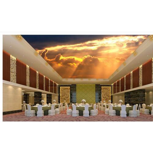 3d ceiling murals wallpaper sky ceiling wallpaper Refraction of sunlight sky ceiling frescoes wallpaper 3d ceiling