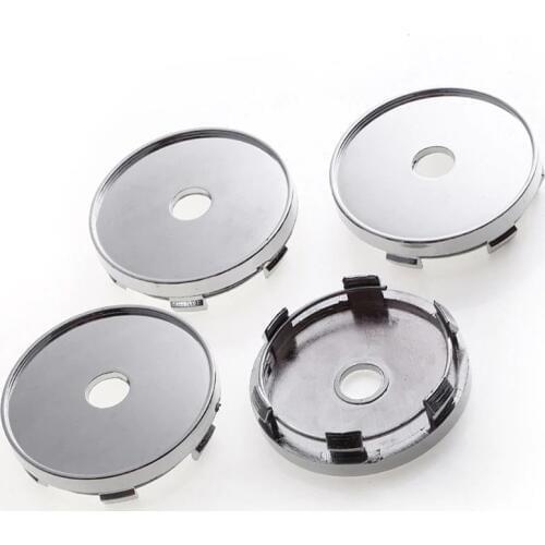 4pcs/set Universal 60mm Car Wheel Hub Center Caps Auto Accessories Replacement