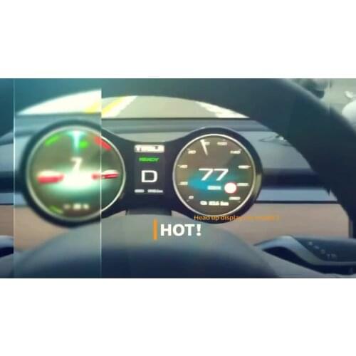 Accessories parts interior for tesla model 3 car display