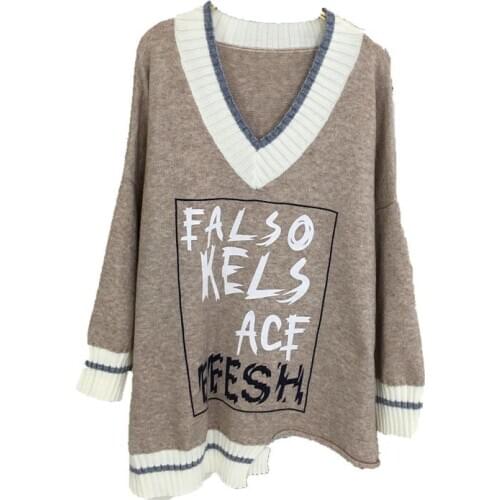 Ay1146 2020 spring autumn winter new women fashion casual warm nice Sweater woman female OL oversized sweater korean tops