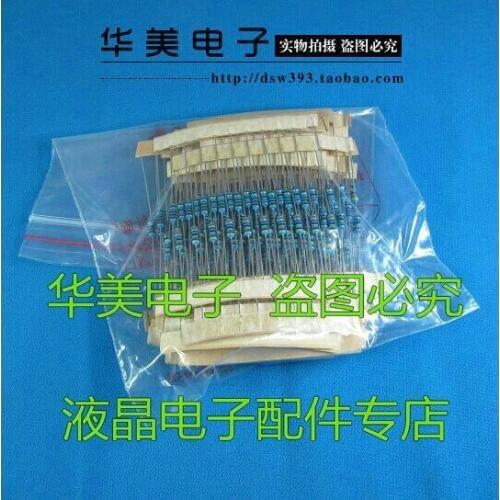 Free Delivery. 1/4 w five color ring resistance bag 12-180 commonly used resistance 23 kinds of every 10