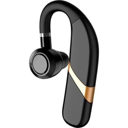 Wireless Bluetooth Headphons Earphone Noise Canceling Hanging Ear Earbud BT 5.0 Touch Car Business Headphone (Single)
