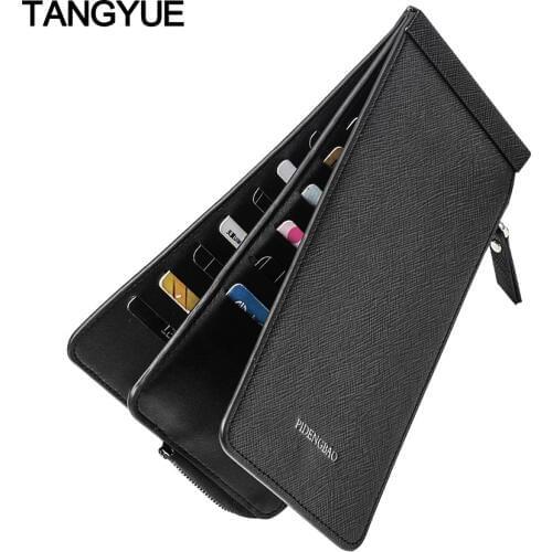 ID Credit Card Holder Women Men Phone Long Slim Bank Coin Purse for Cards Wallet for Credit Card Case Cardholder Cash Pocket