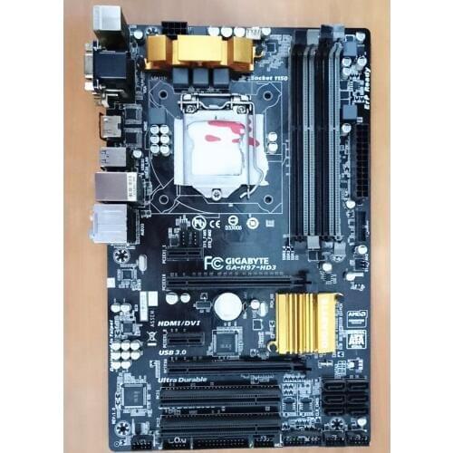 For Gigabyte GA-H97-HD3 Original Used Motherboard H97-HD3 H97 Socket LGA 1150 DDR3 USB3.0 SATA3.0