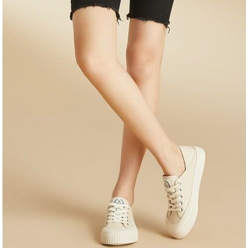 KANGNAI Women Shoes Genuine Leather Round Toe Lace-Up Flats Sneakers Female Casual Shoes