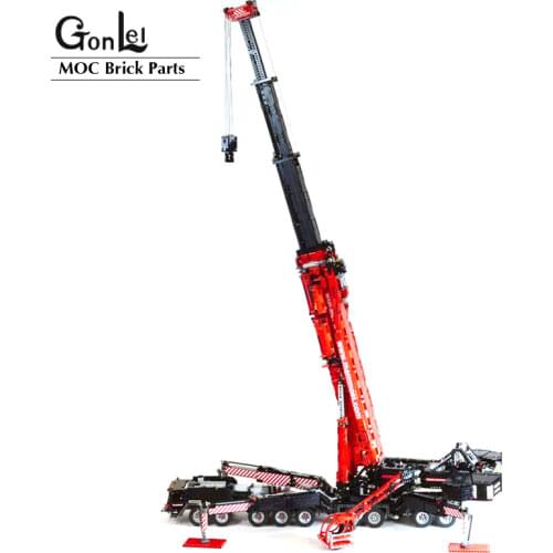 NEW High-Tech MOC Building Block Bricks MOC-20920 Engineering Crane LTM 11200 Power Functions Remote Control Toys